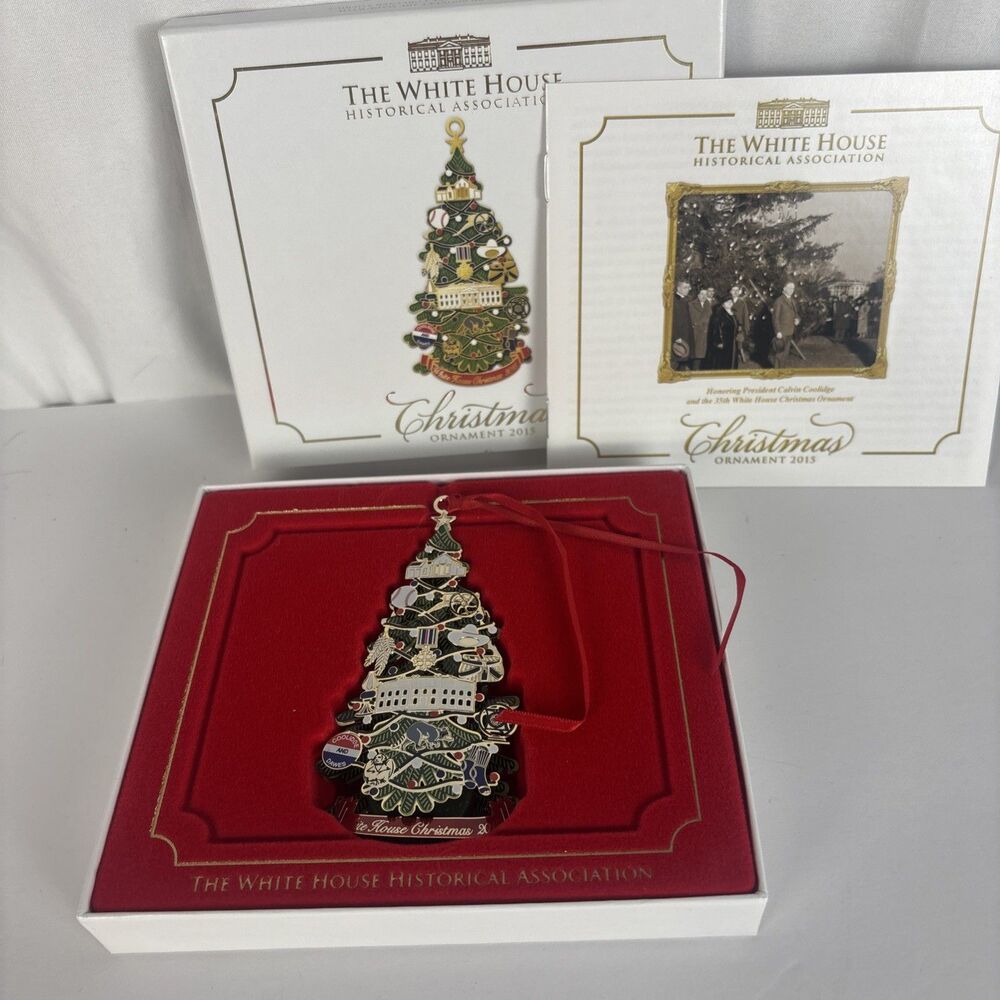Christmas 2015 The White House Historical Association Christmas Tree Ornament